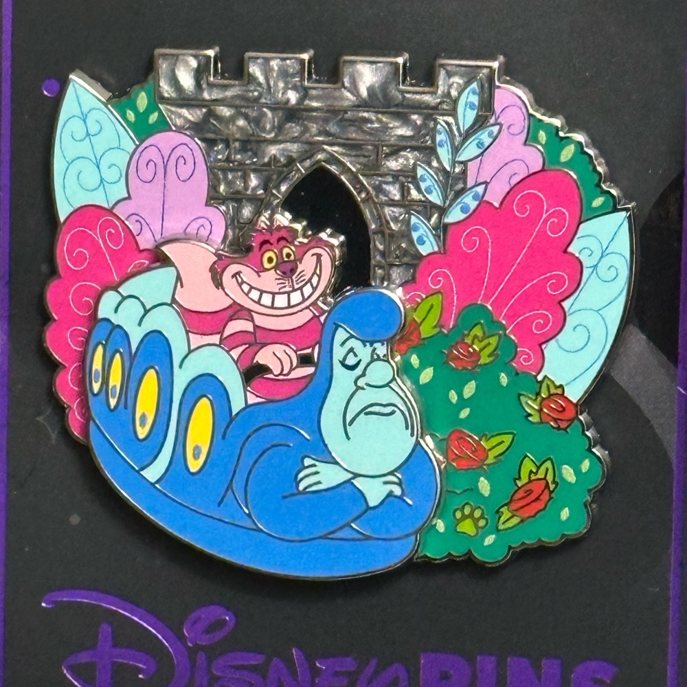 Disney Parks Artist Series Alice In Wonderland Cheshire Cat Pin LE4000 - Picture 2 of 4